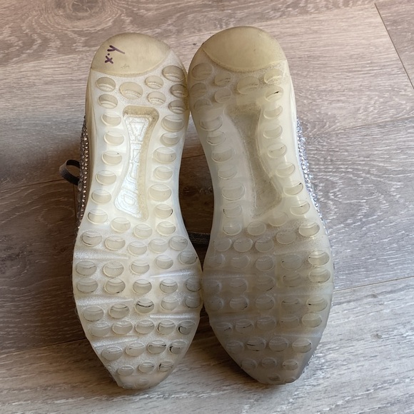 Steve Madden sparkly Carissa sneakers 8 mirror disco - Picture 7 of 14